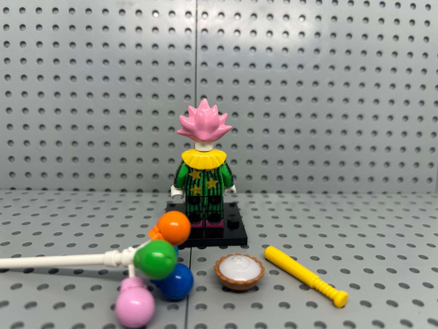 Neon Grin Terror Custom Block-Style Figure