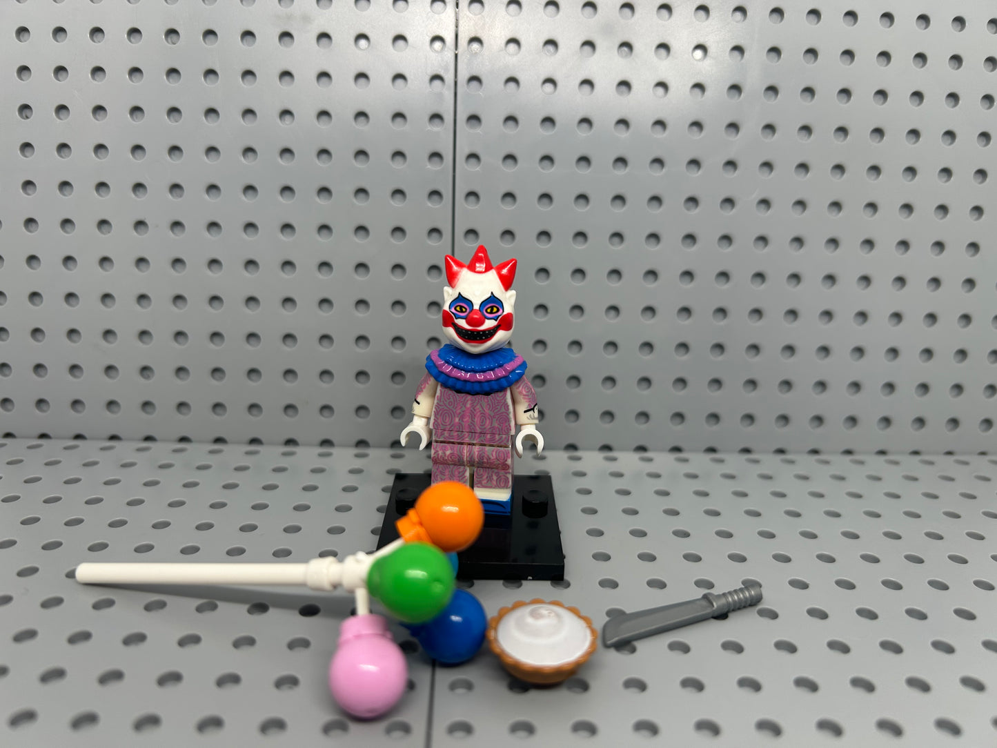 The Last Act Clown Custom Block-Style Figure