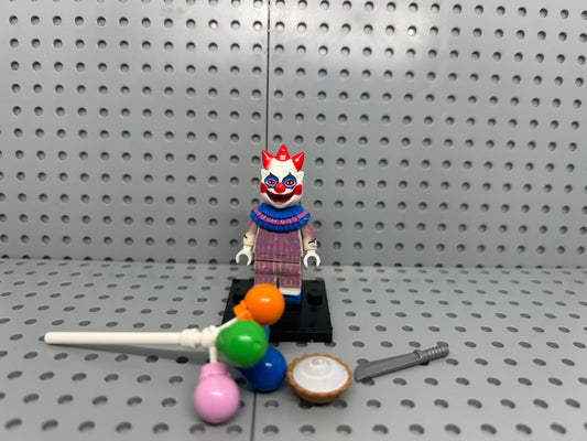 The Last Act Clown Custom Block-Style Figure