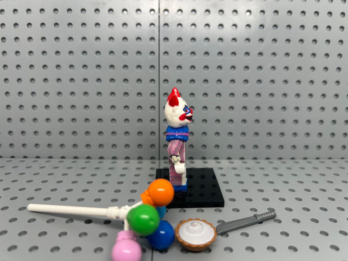 The Last Act Clown Custom Block-Style Figure