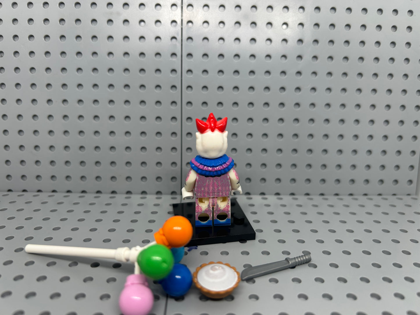 The Last Act Clown Custom Block-Style Figure