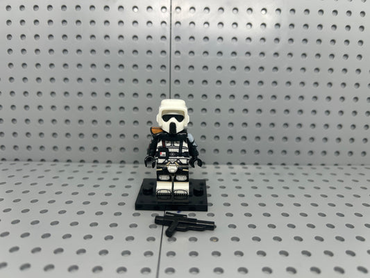 Galactic Officer Scout Soldier Custom Block-Style Figure