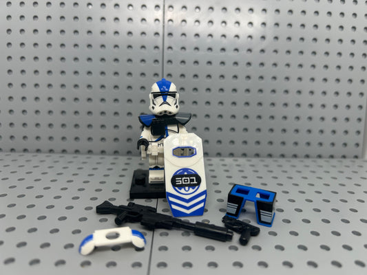 Galactic Soldier 601st Custom Block-Style Figure