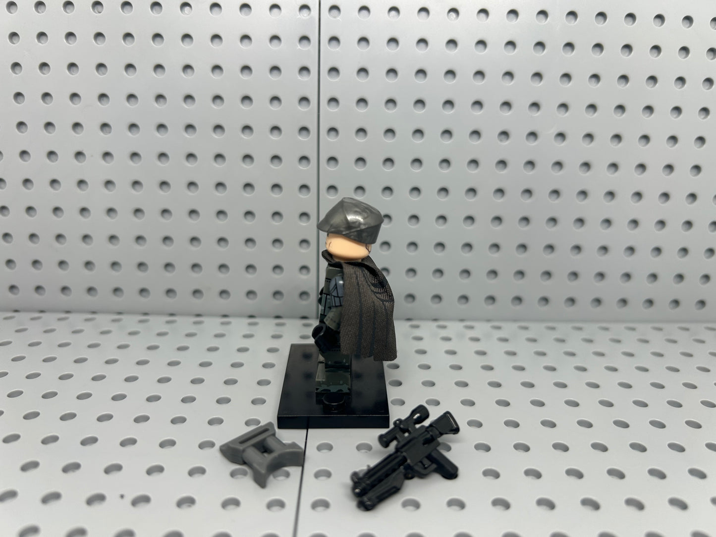 Galactic Officer Mud Soldier Custom Block-Style Figure