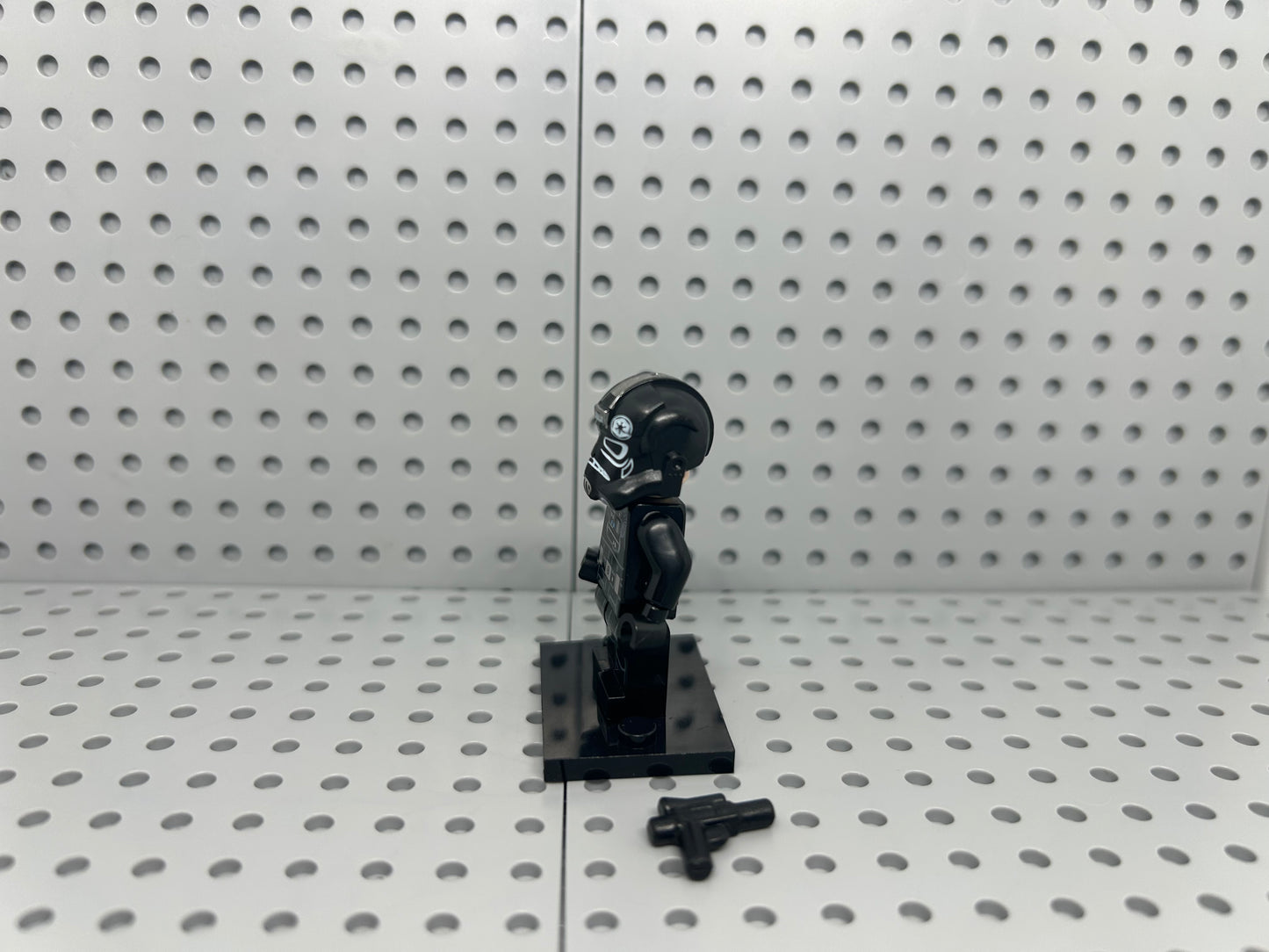 Galactic Fighter Pilot Custom Block-Style Figure