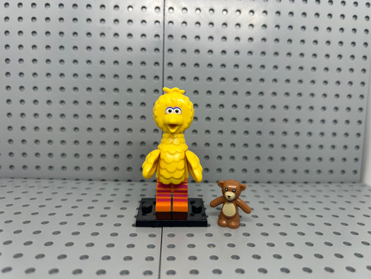Tall Yellow Feathered Friend Custom Minifigure