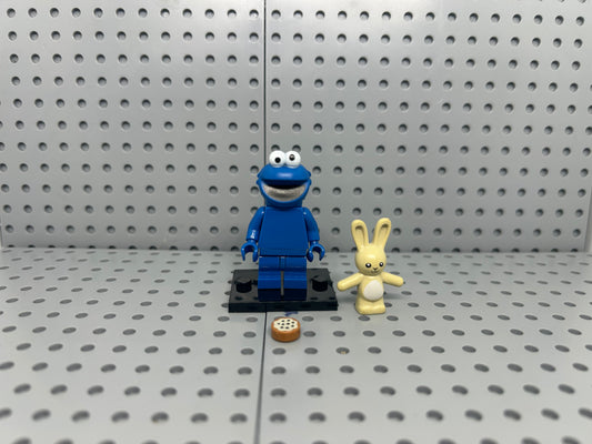 Blue Monster Custom Minifigure