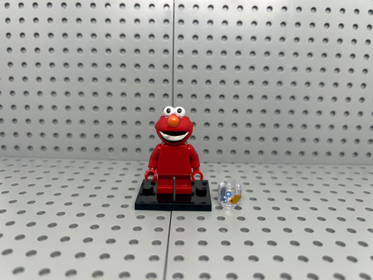 Red Giggle Monster Custom Minifigure