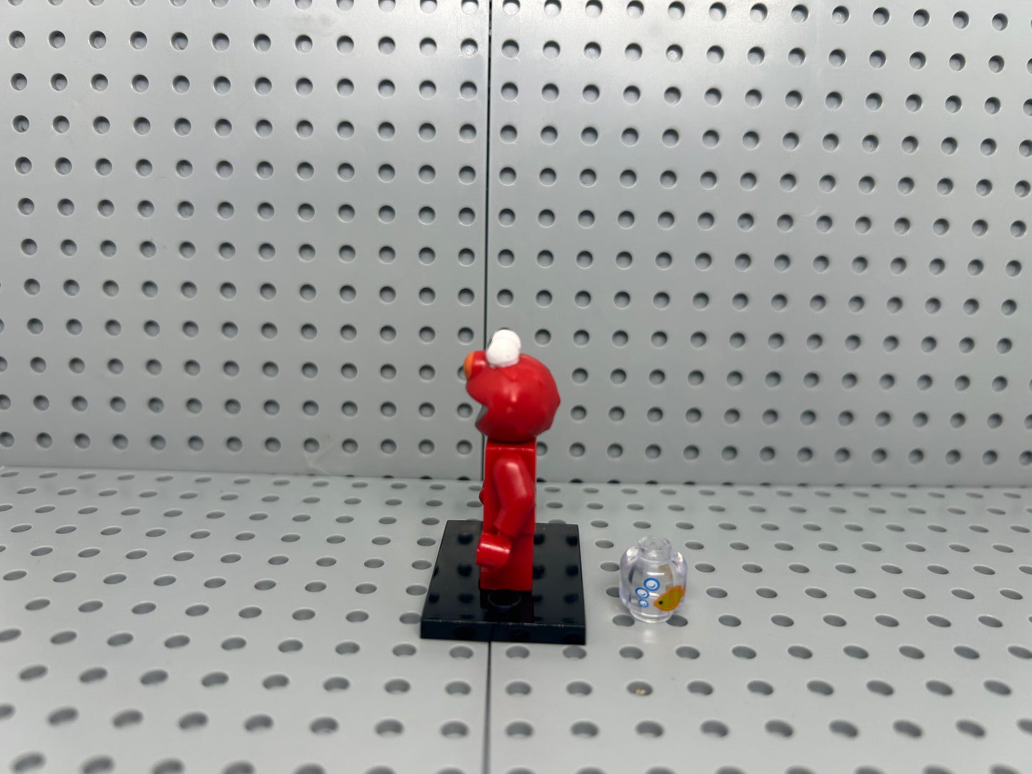 Red Giggle Monster Custom Minifigure