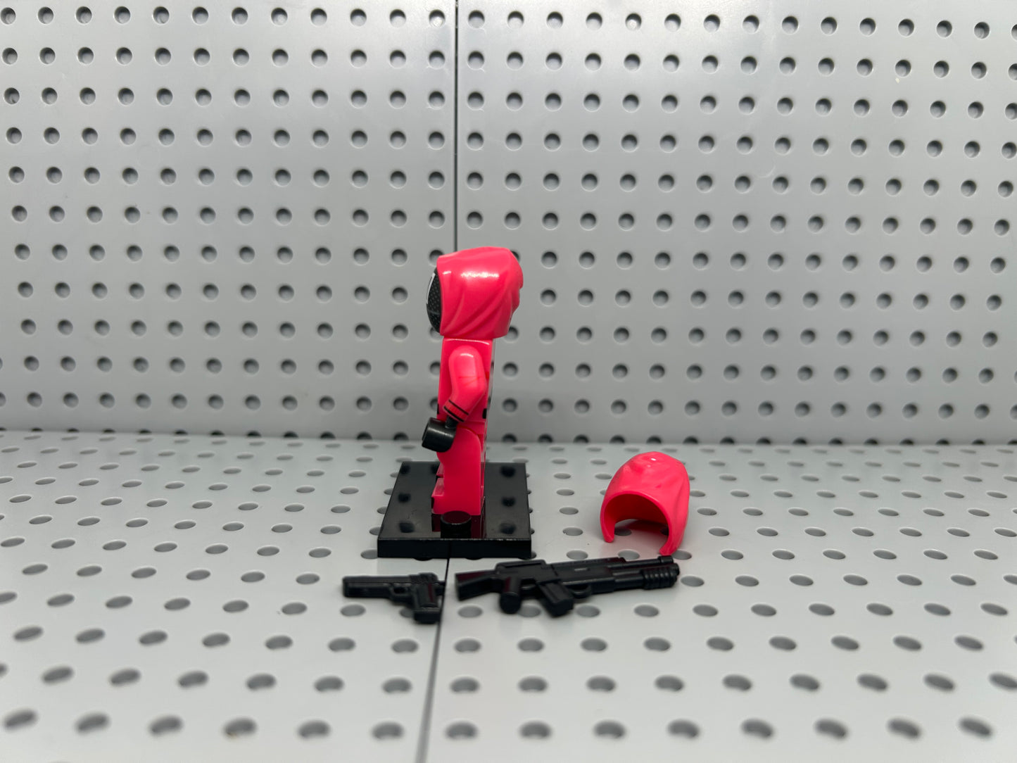 Game Contestant Guard Custom Minifigure