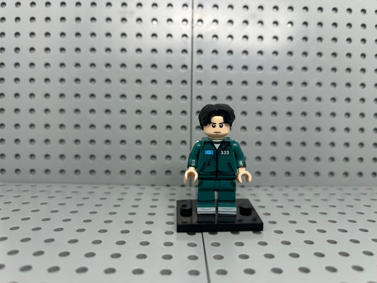 Game Contestant 333 Custom Block-Style Figure