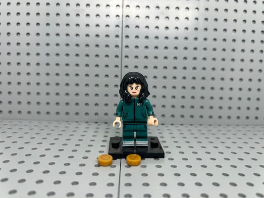 Game Contestant 067 Custom Block-Style Figure