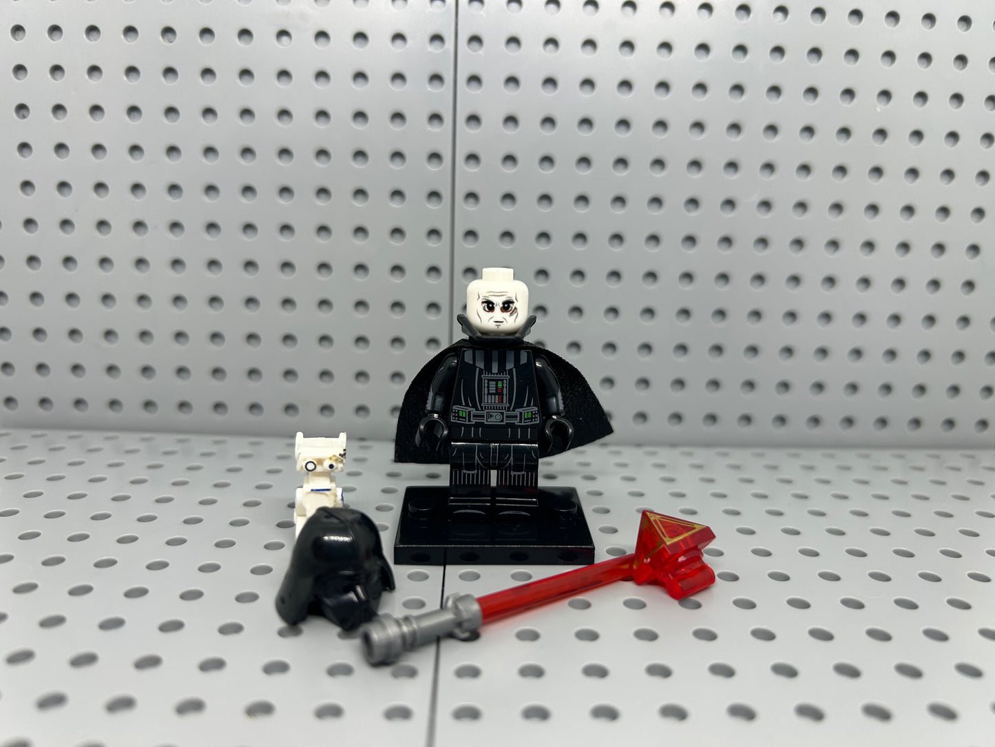 Galactic Darth Lord Malvak Custom Block-Style Figure