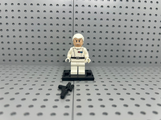 Galactic Admiral Valren Custom Block-Style Figure