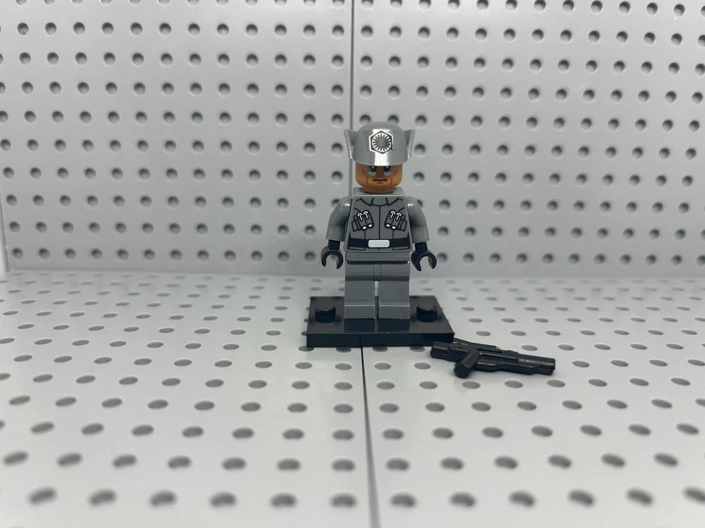 Galactic Captain Drayke Officer Custom Block-Style Figure