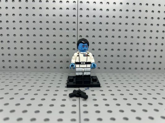 Galactic Admiral Veyrox Custom Block-Style Figure