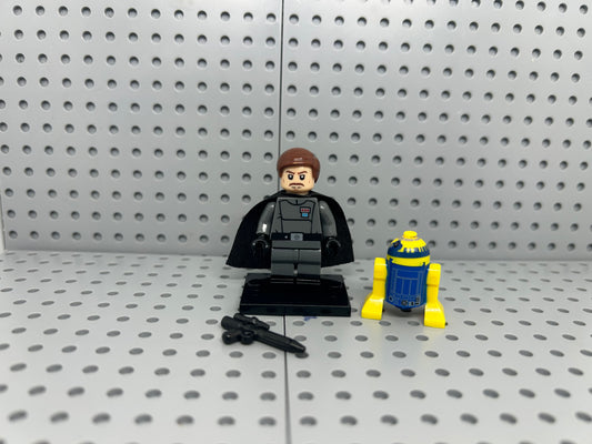 Galactic Admiral Valric Custom Block-Style Figure