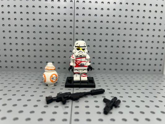 Galactic Shadow Enforcer Custom Block-Style Figure