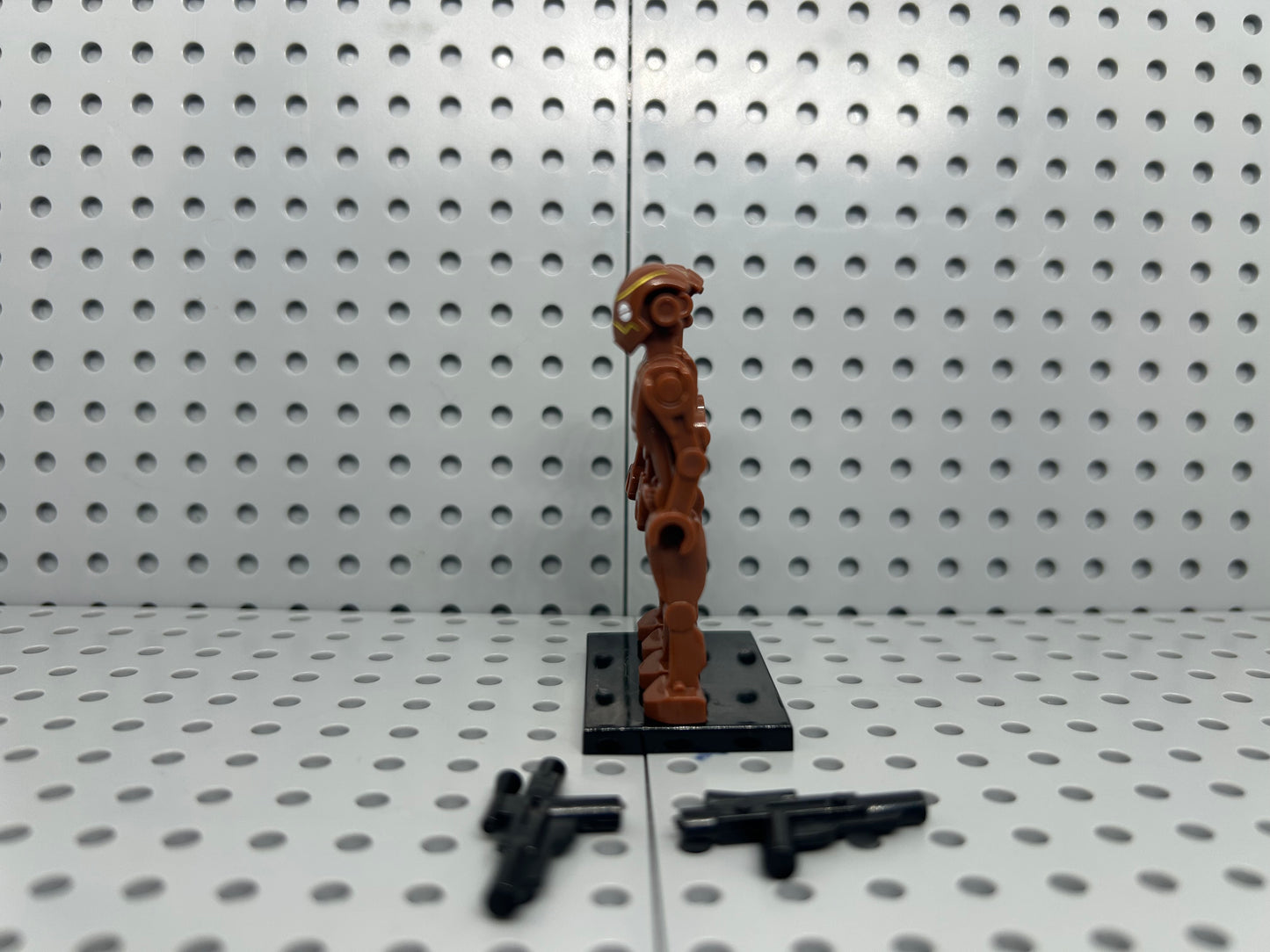 Commando Bots 2 Count Custom Block-Style Figures