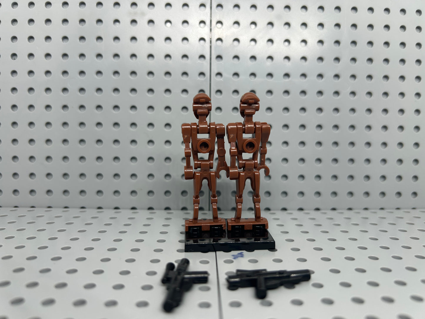Commando Bots 2 Count Custom Block-Style Figures
