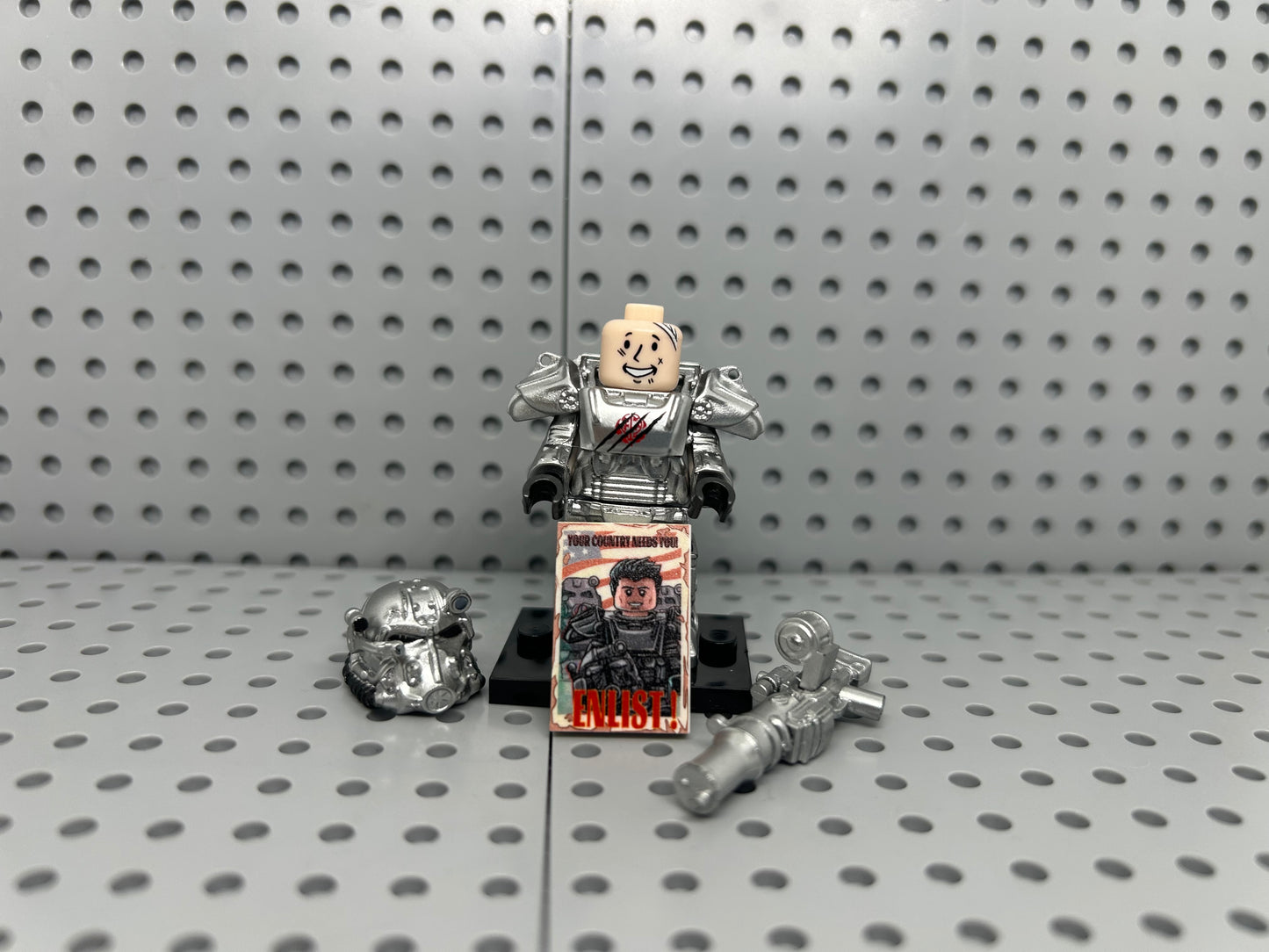 Steel Enforcer Custom Minifigure