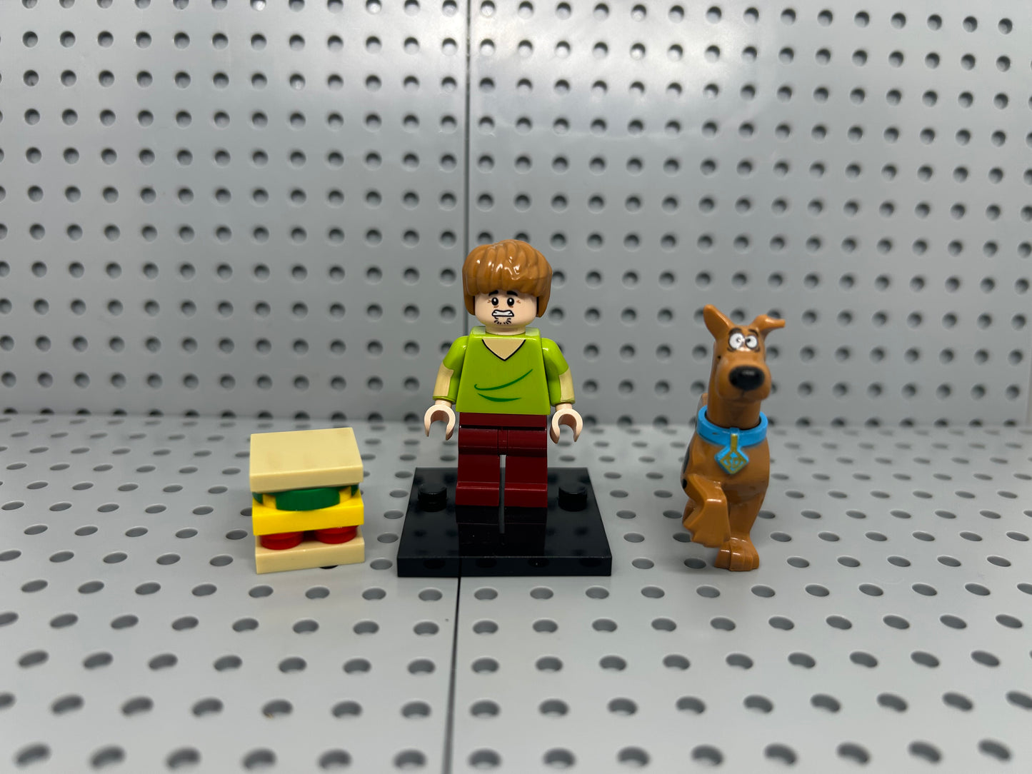 Max Dinkley And Scout Custom Block-Style Figure