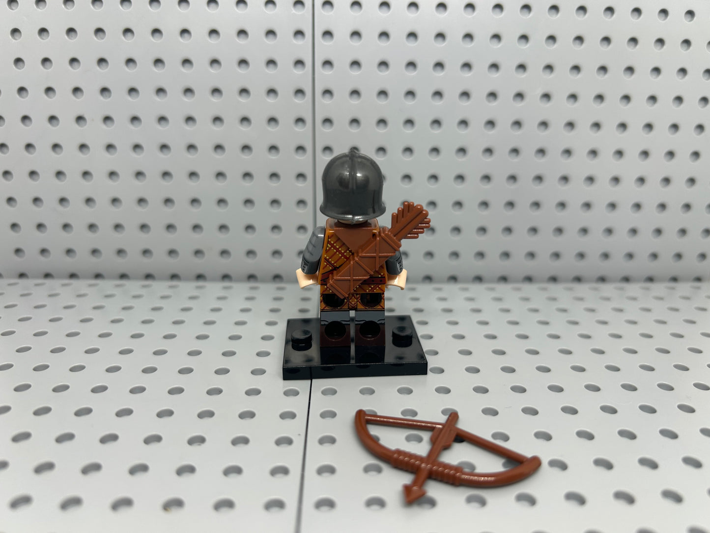 Medieval Archer Custom Block-Style Figure