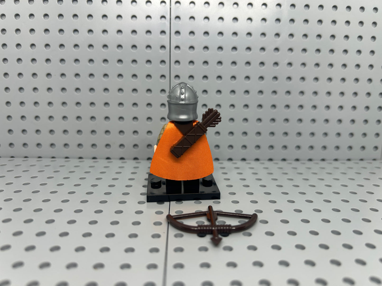 Medieval  Archer Custom Block-Style Figure
