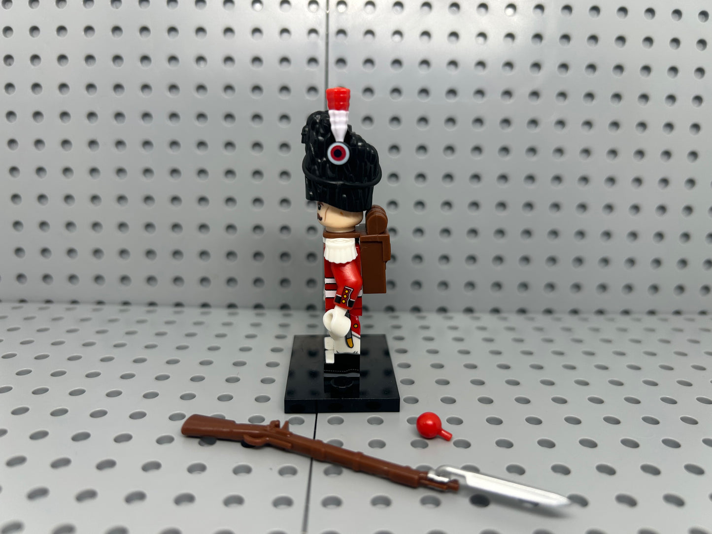 Swiss Grenadier Soldier Custom Block-Style Figure