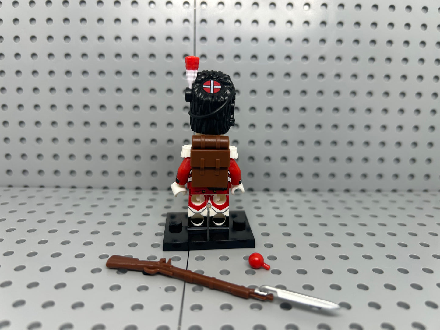 Swiss Grenadier Soldier Custom Block-Style Figure