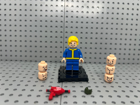 Survivalist Custom Block-Style Figure