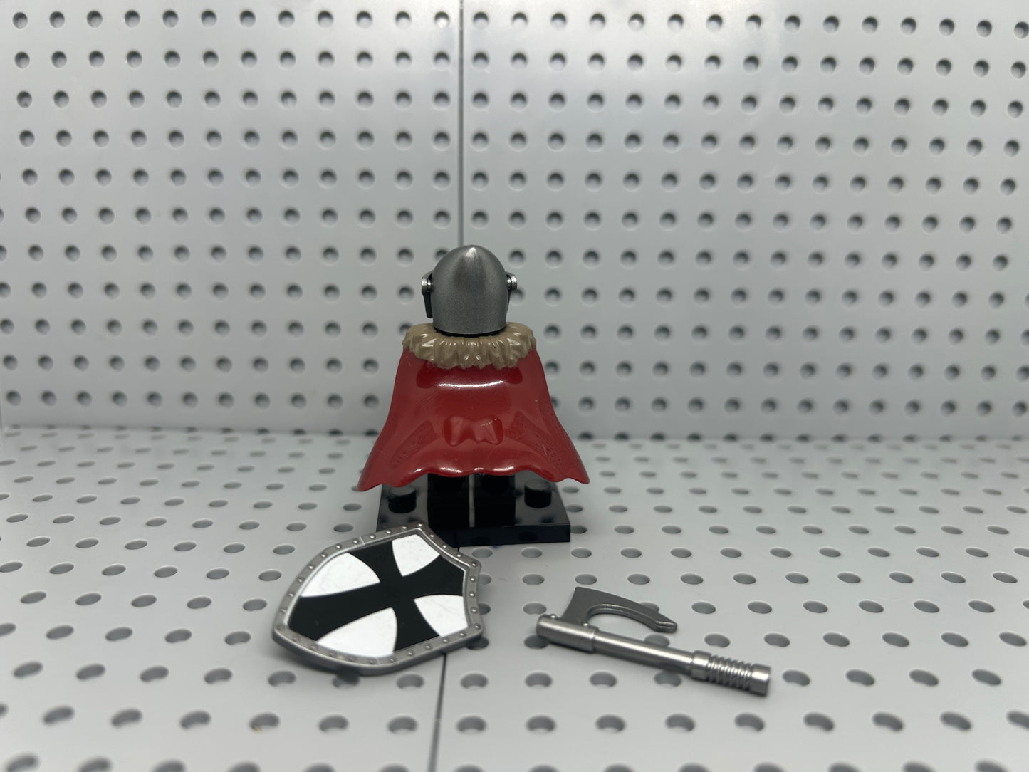 Medieval Knight Custom Block-Style Figure