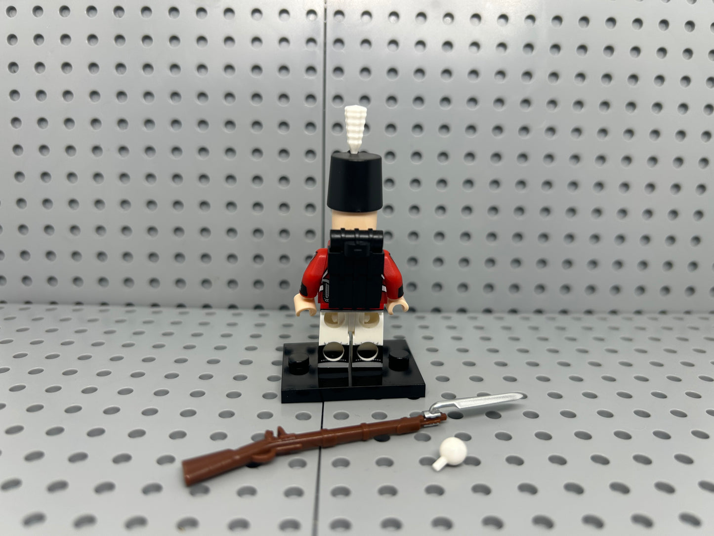 British Fusilier Soldier Custom Block-Style Figure