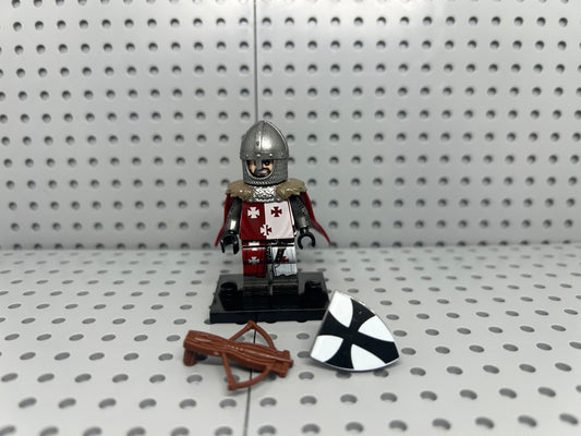Medieval Archer Custom Block-Style Figure