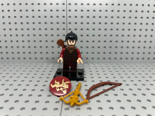 Medieval Archer Custom Block-Style Figure