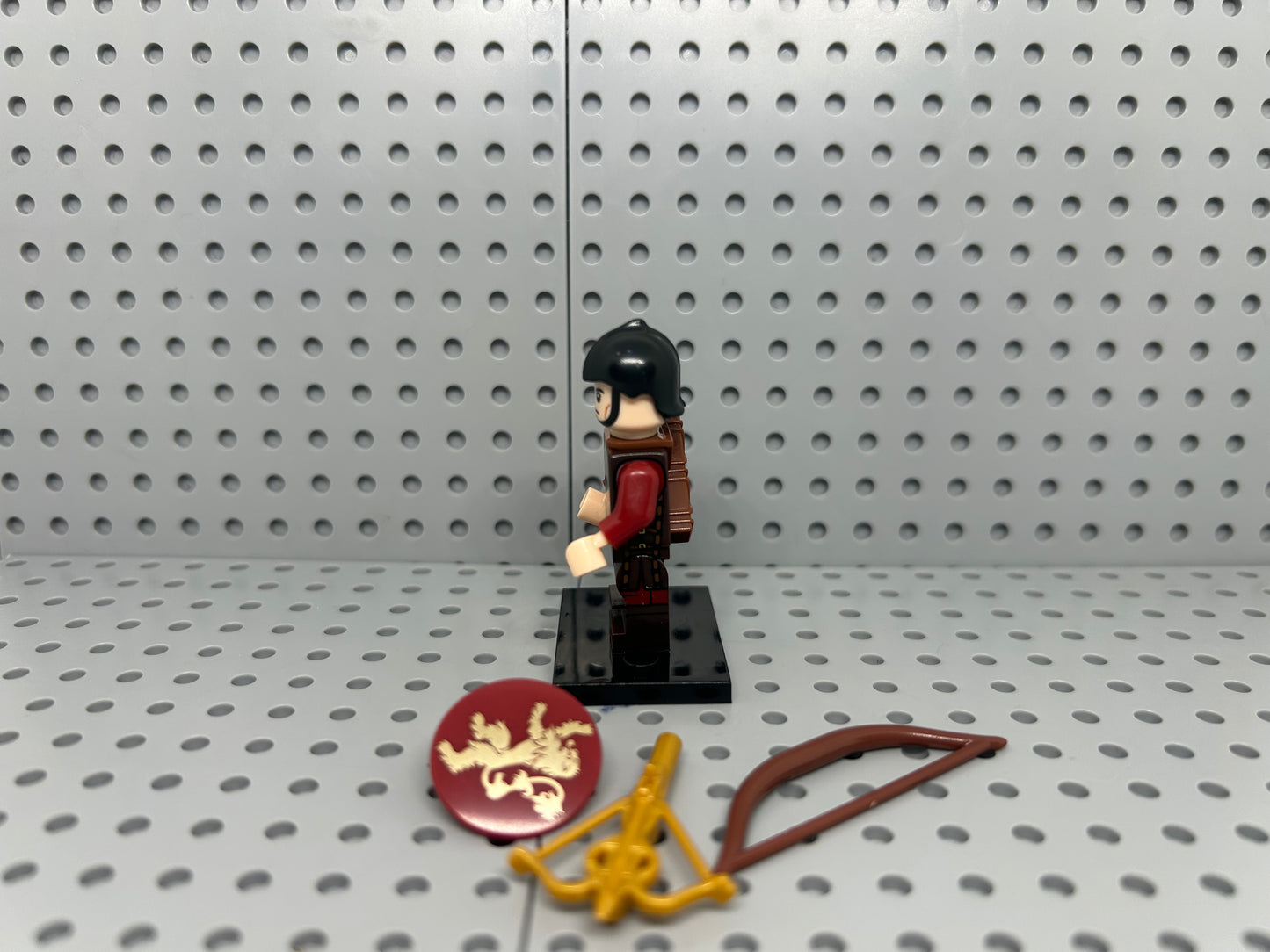 Medieval Archer Custom Block-Style Figure