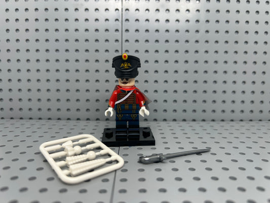 Russian Guard Hussar Custom Block-Style Figure