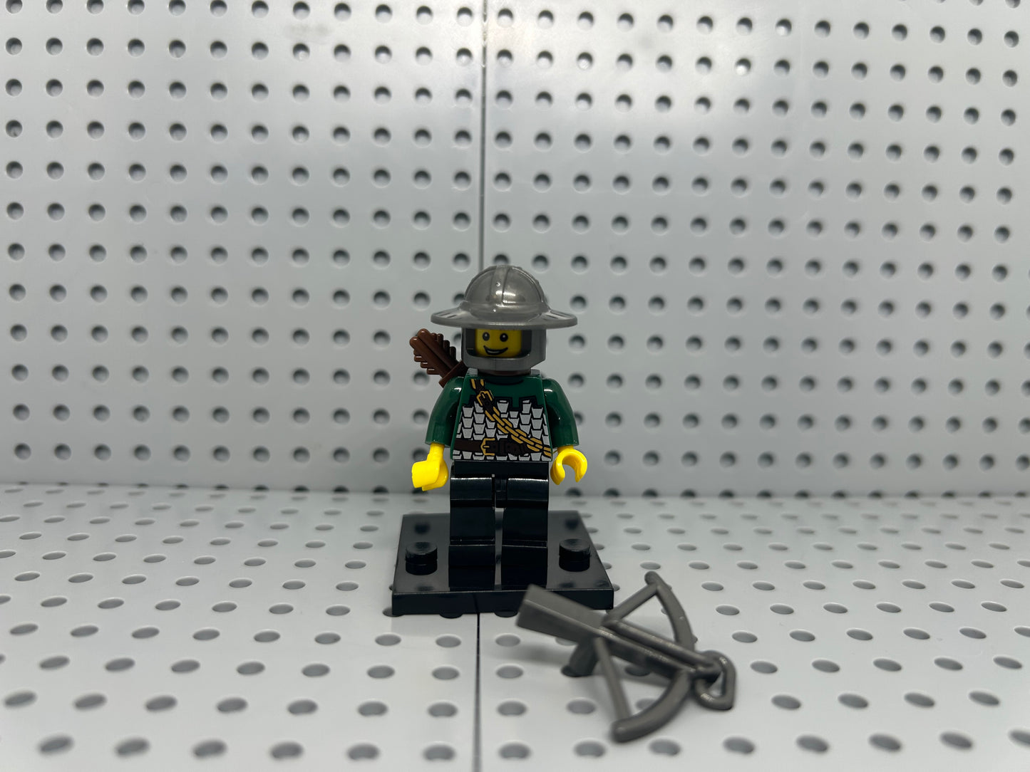 Medieval Archer Custom Block-Style Figure