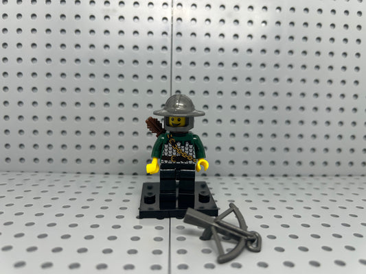 Medieval Archer Custom Block-Style Figure