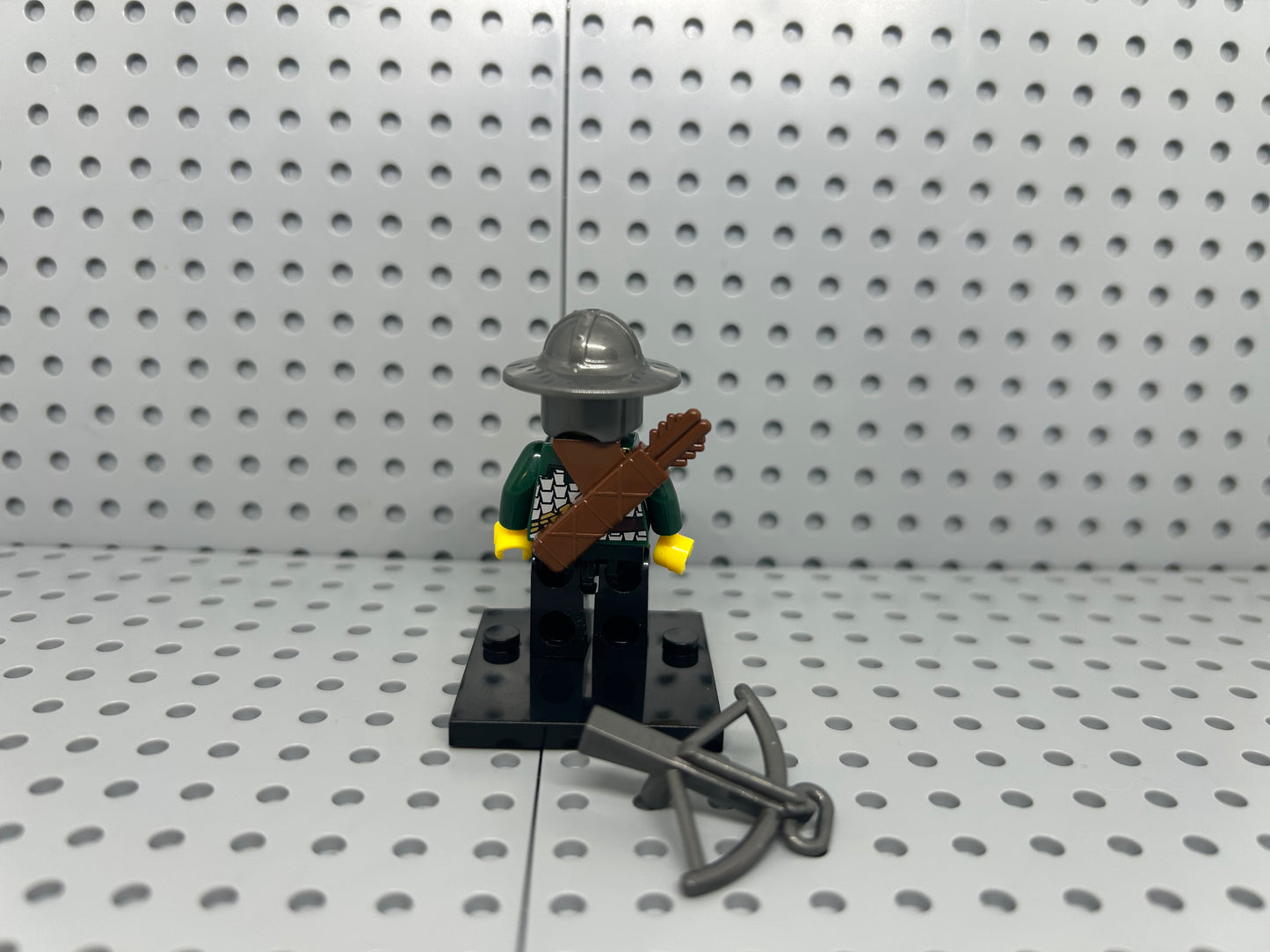 Medieval Archer Custom Block-Style Figure