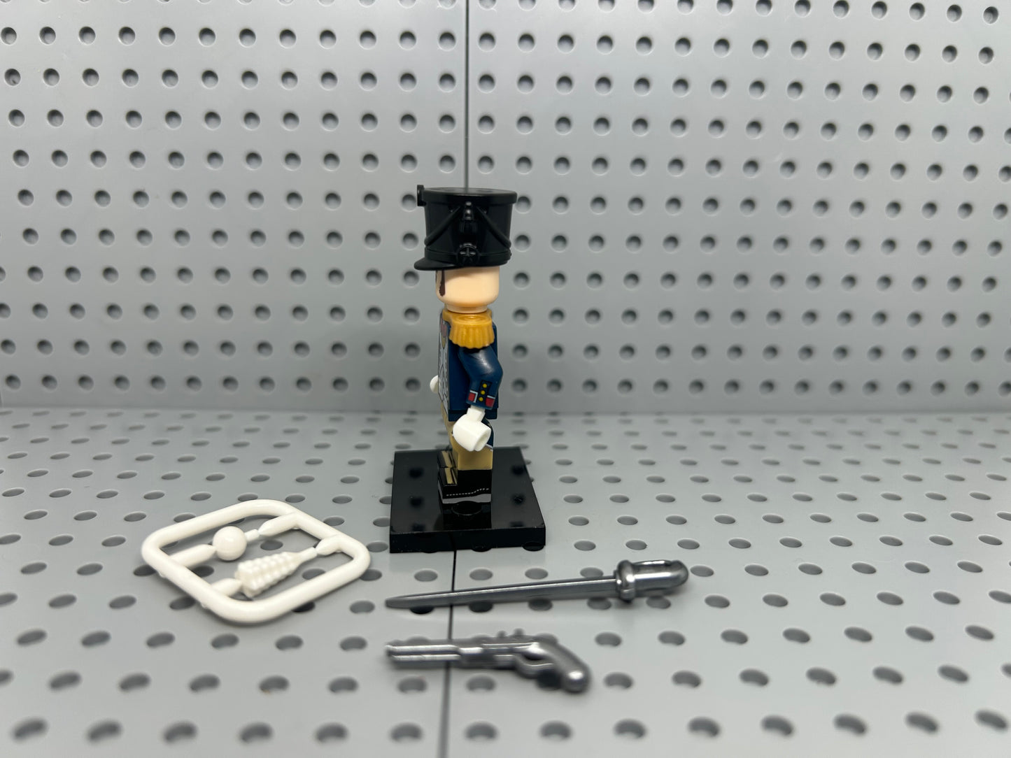 French Infantry Officer Custom Block-Style Figure