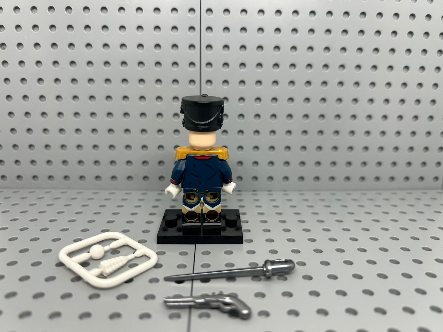 French Infantry Officer Custom Block-Style Figure