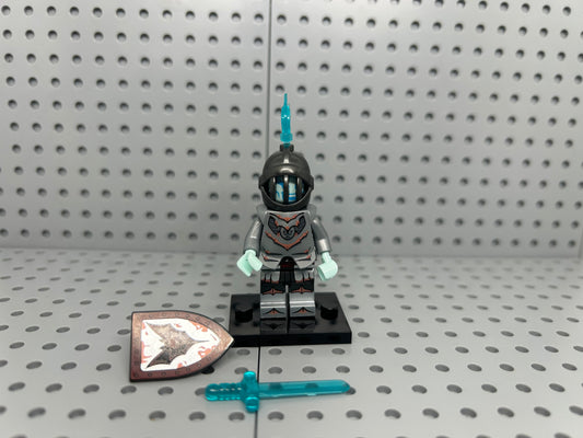 Ghost Knight Custom Block-Style Figure