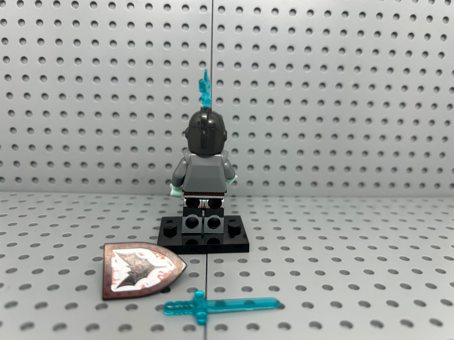 Ghost Knight Custom Block-Style Figure