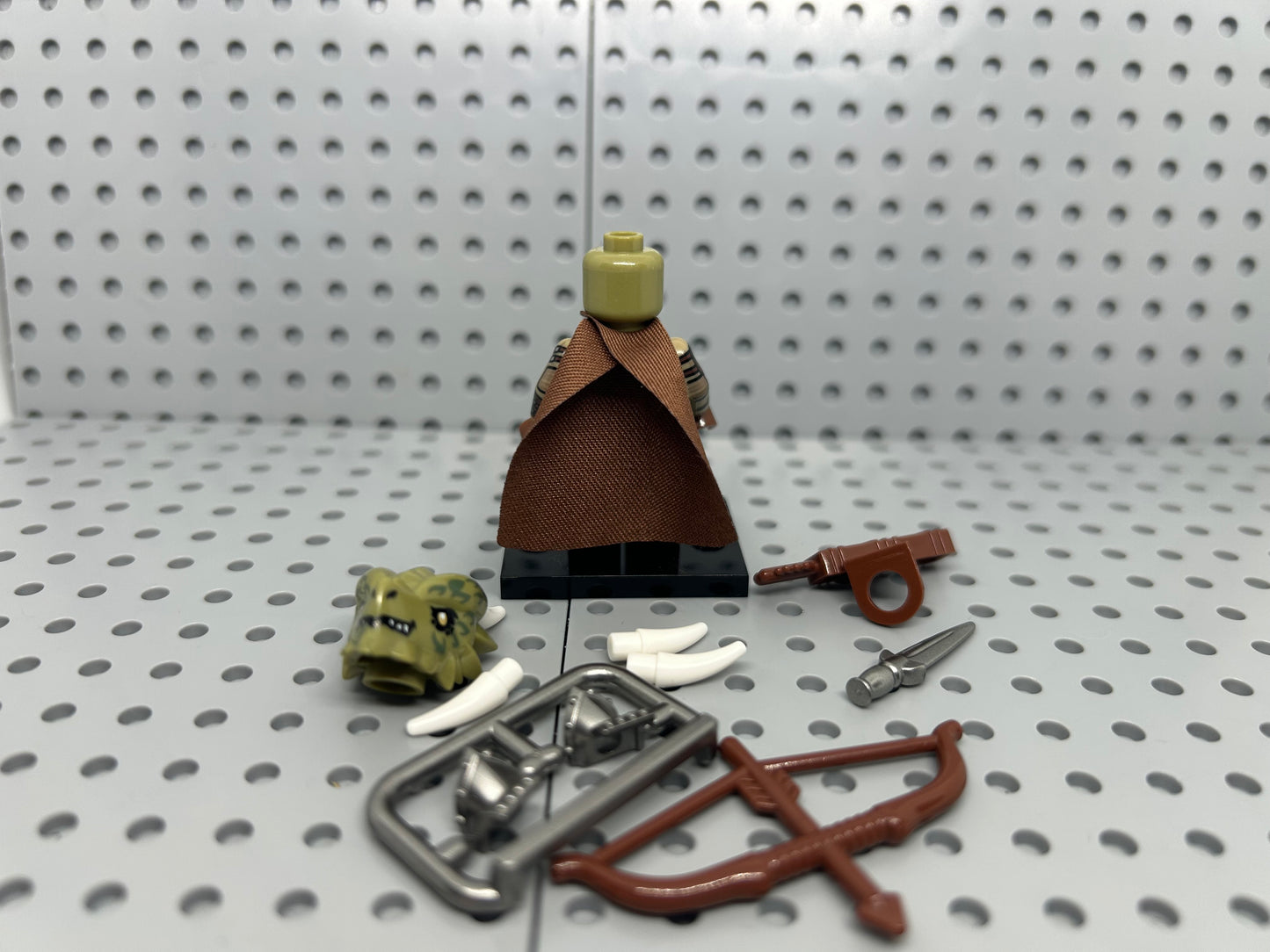 Green Dragon Warrior Custom Block-Style Figure