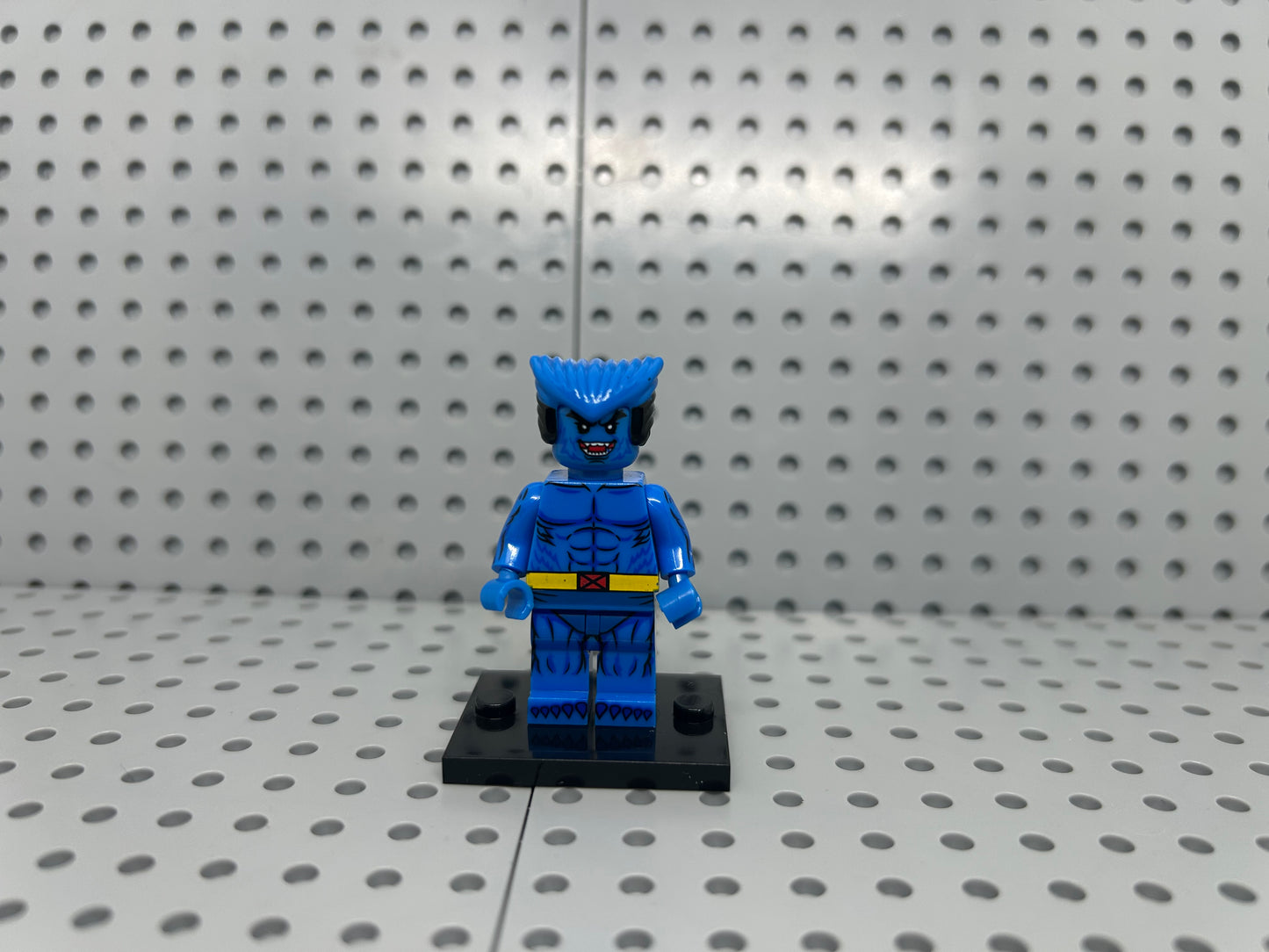 Blue Titan Custom Block-Style Figure