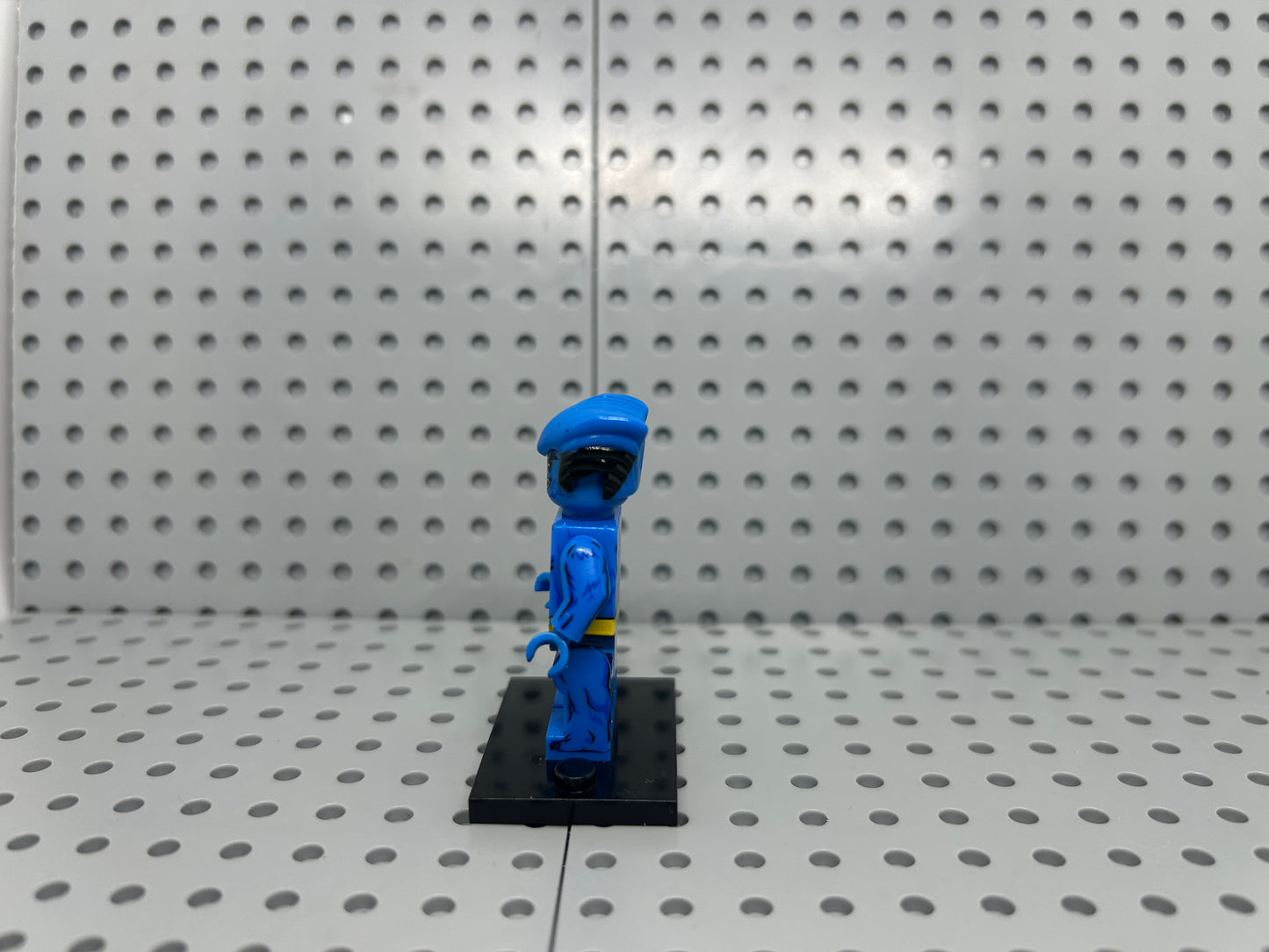 Blue Titan Custom Block-Style Figure