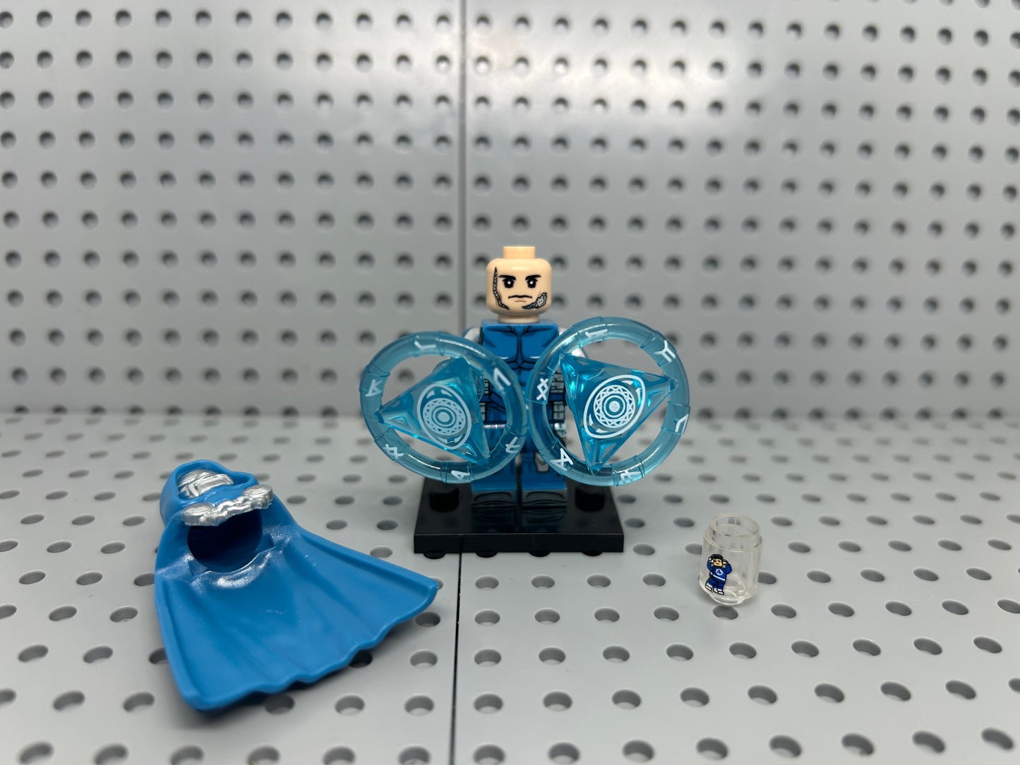 Lord Iron Doom Custom Block-Style Figure