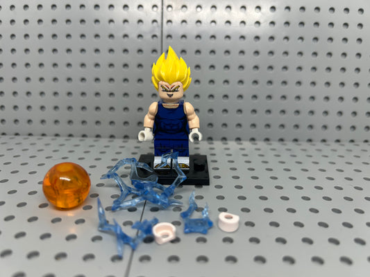 Storm Saiyan  Custom Block-Style Figure
