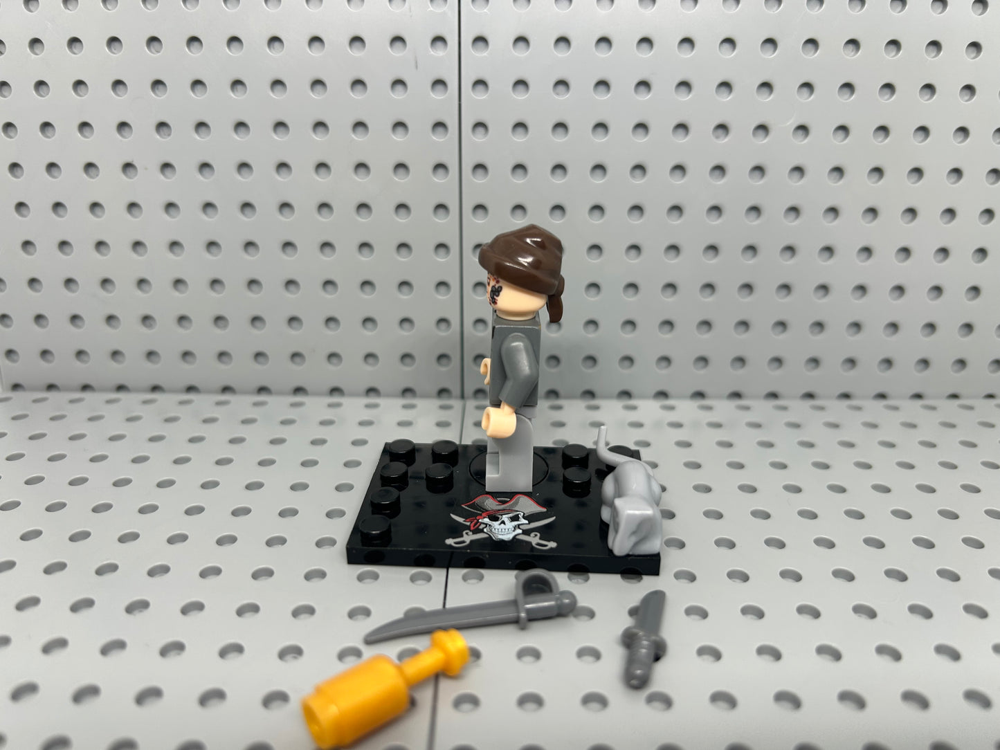 The Sunken Sailor Custom Block-Style Figure